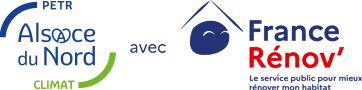 Logos PETR Plan Climat + France Rénov'